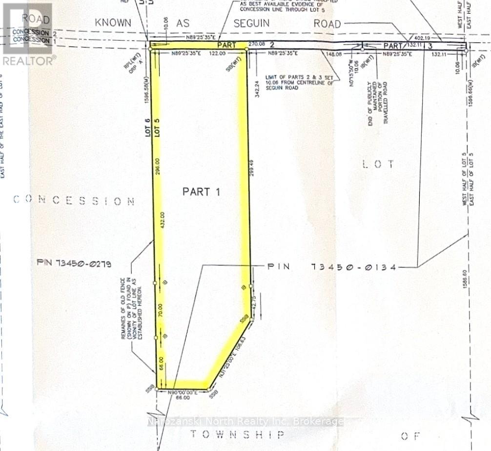 Lot 1 Seguin Road, French River, Ontario  P0M 2N0 - Photo 3 - X13103412